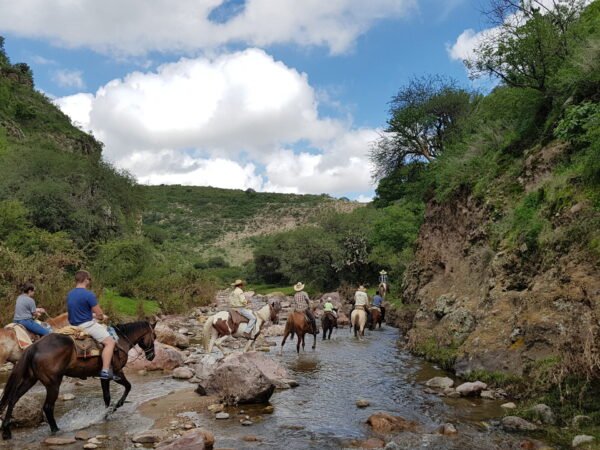 cabalgata Magica por el cañón rio adventure mexica