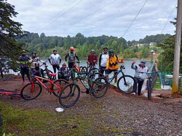 bicicletas en el oreo presa rio adventure mexico